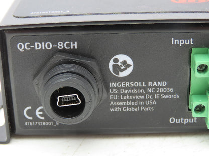 Ingersoll Rand QC-DIO-8CH USB 8x8 Digital I/O Box INSIGHTqc INSIGHTqcx