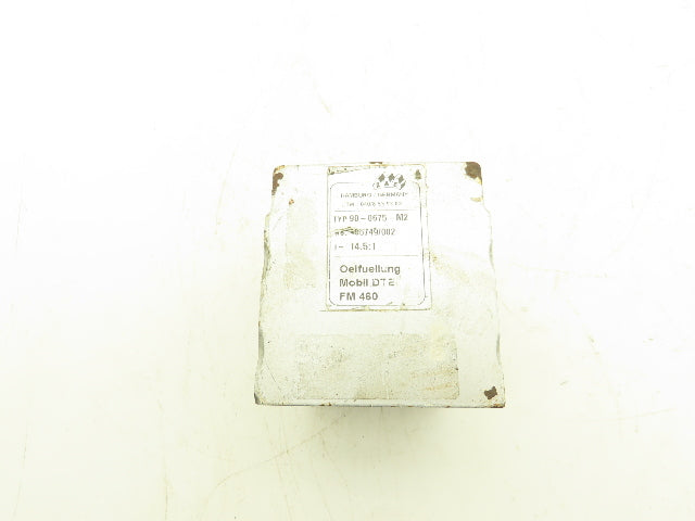 ZAE M040B Worm Gearbox 14.5:1 Reducer Hollow Shaft IEC 56 Frame 90-0675-M2