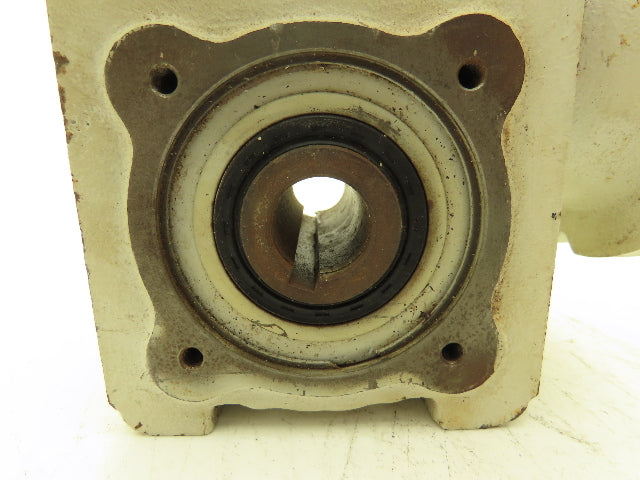 ZAE M 040 B Worm Gearbox Reducer 19.5:1 Ratio Hollow Shaft IEC 56 Frame