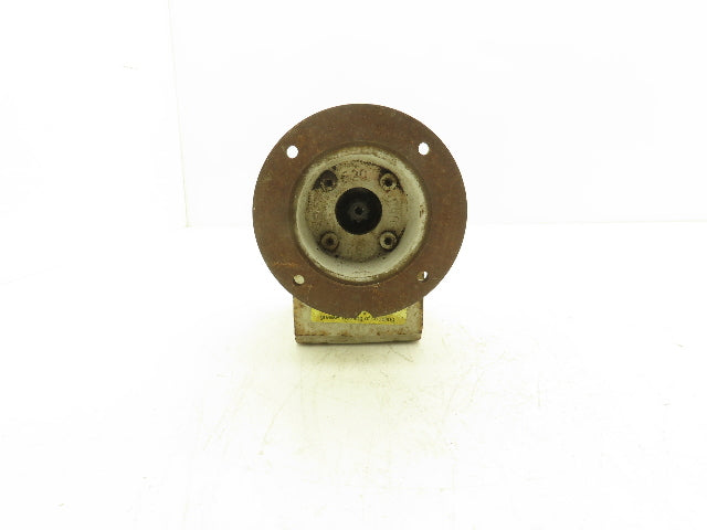 ZAE M 040 B Worm Gearbox Reducer 19.5:1 Ratio Hollow Shaft IEC 56 Frame