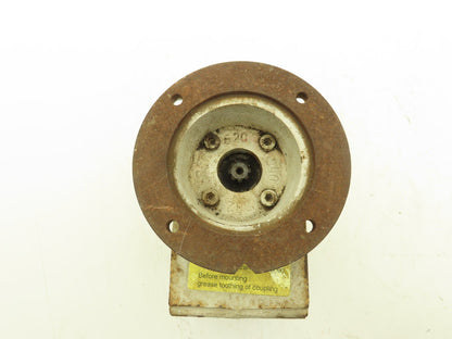 ZAE M 040 B Worm Gearbox Reducer 19.5:1 Ratio Hollow Shaft IEC 56 Frame