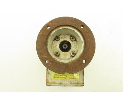 ZAE M 040 B Worm Gearbox Reducer 19.5:1 Ratio Hollow Shaft IEC 56 Frame