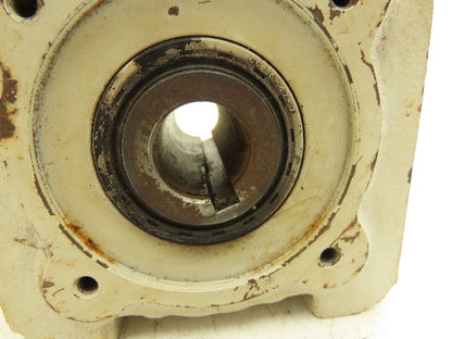 ZAE M 040 B Worm Gearbox Reducer 19.5:1 Ratio Hollow Shaft IEC 56 Frame