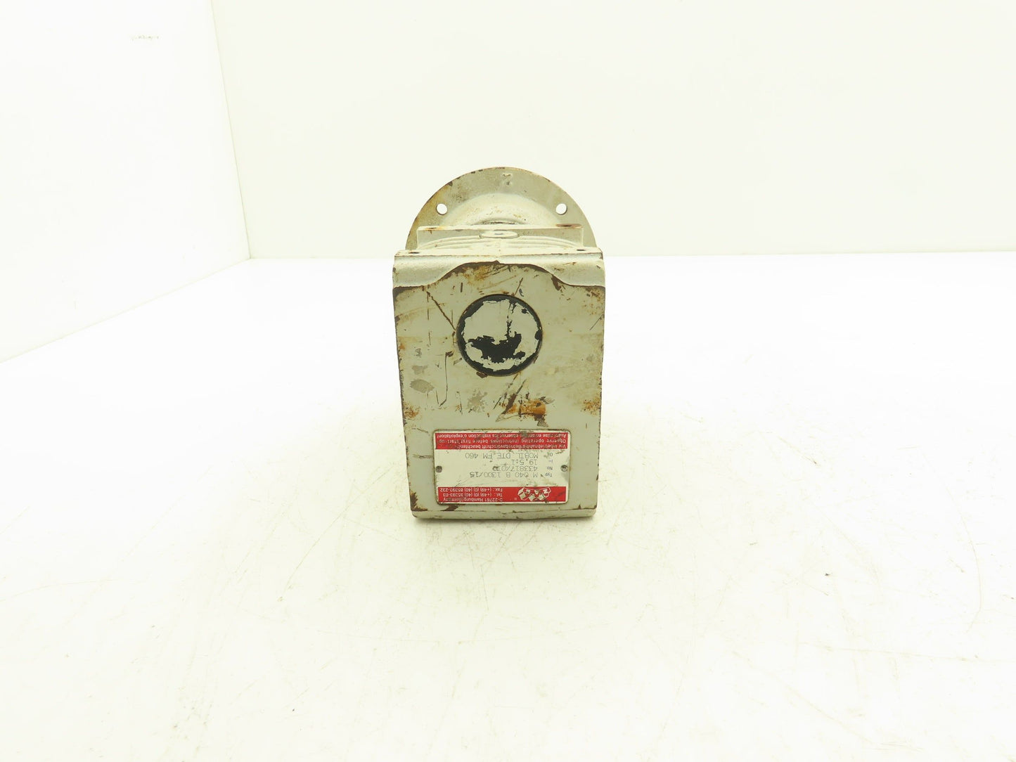 ZAE M 040 B Worm Gearbox Reducer 19.5:1 Ratio Hollow Shaft IEC 56 Frame