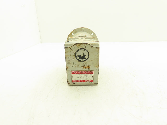 ZAE M 040 B Worm Gearbox Reducer 19.5:1 Ratio Hollow Shaft IEC 56 Frame