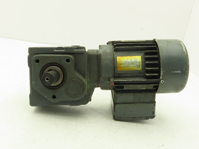Flender CA10-G56M2 Gearmotor 15:1 Ratio 0.12kW 220rpm 230/460VAC 3Ph LH Output