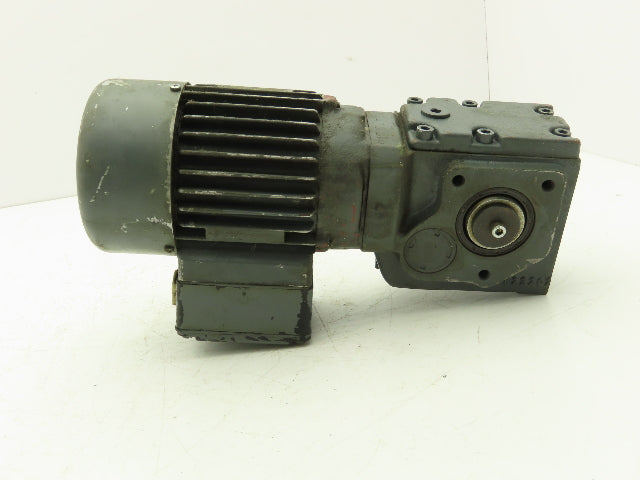 Flender CA10-G56M2 Gearmotor 15:1 Ratio 0.12kW 220rpm 230/460VAC 3Ph LH Output