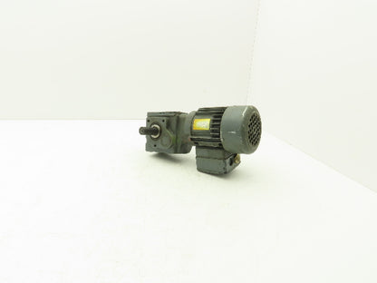 Flender CA10-G56M2 Gearmotor 15:1 Ratio 0.12kW 220rpm 230/460VAC 3Ph LH Output