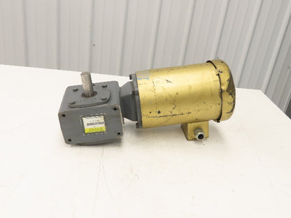 Boston Gear Baldor CF72160ZB5GR0 Gearmotor 60:1 Ratio 1/2Hp 29rpm 460V 3Ph LH