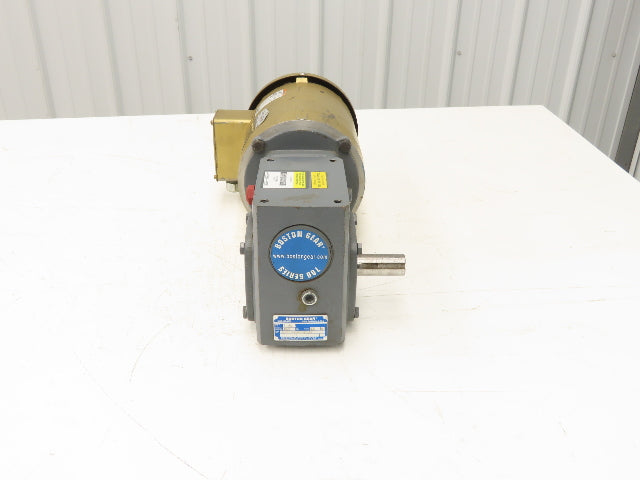 Boston Gear Baldor CF72160ZB5GR0 Gearmotor 60:1 Ratio 1/2Hp 29rpm 460V 3Ph LH