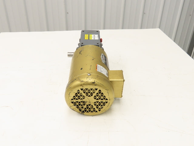 Boston Gear Baldor CF72160ZB5GR0 Gearmotor 60:1 Ratio 1/2Hp 29rpm 460V 3Ph LH