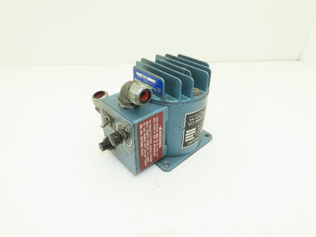 Graham Stowell 0626140 Minimount DC Motor Drive Input 120VAC  Output 90VDC