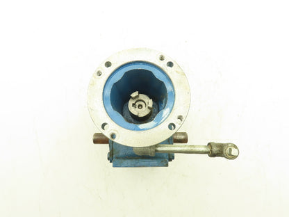 Cone Drive Textron MH015A054-X3 Gearbox 10:1 Reducer 175rpm Dual Shaft 48 Frame