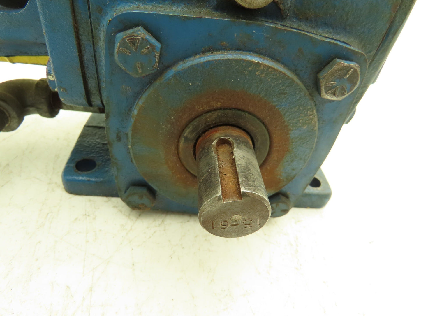 Cone Drive Textron MH015A054-X3 Gearbox 10:1 Reducer 175rpm Dual Shaft 48 Frame