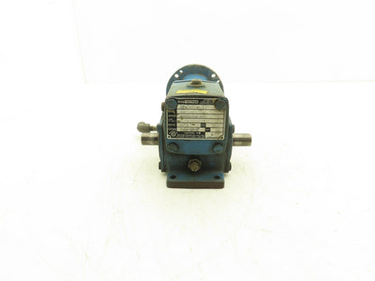 Cone Drive Textron MH015A054-X3 Gearbox 10:1 Reducer 175rpm Dual Shaft 48 Frame