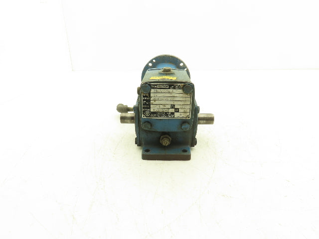 Cone Drive Textron MH015A054-X3 Gearbox 10:1 Reducer 175rpm Dual Shaft 48 Frame