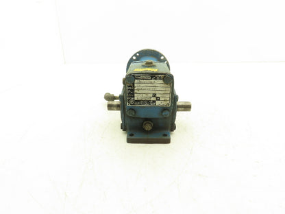 Cone Drive Textron MH015A054-X3 Gearbox 10:1 Reducer 175rpm Dual Shaft 48 Frame