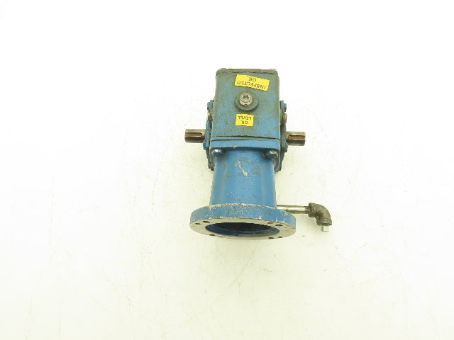 Cone Drive Textron MH015A054-X3 Gearbox 10:1 Reducer 175rpm Dual Shaft 48 Frame