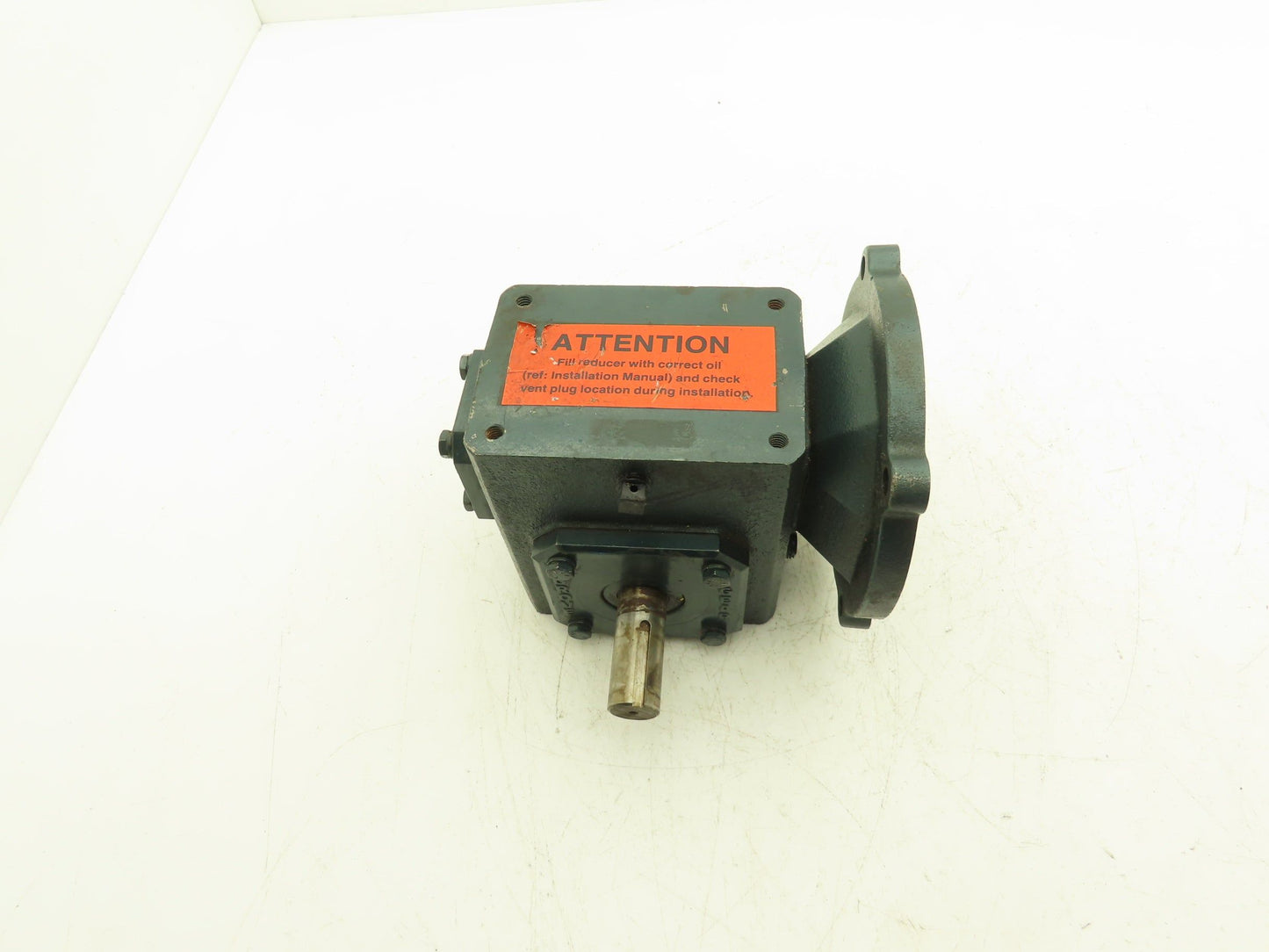 Grove Gear Flexaline BMQ1175-2 Worm Gearbox 20:1 Reducer .83Hp 88rpm LH 56C