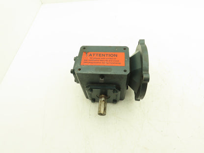 Grove Gear Flexaline BMQ1175-2 Worm Gearbox 20:1 Reducer .83Hp 88rpm LH 56C