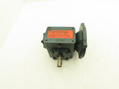 Grove Gear Flexaline BMQ1175-2 Worm Gearbox 20:1 Reducer .83Hp 88rpm LH 56C