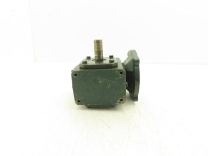 Grove Gear Flexaline BMQ1175-2 Worm Gearbox 20:1 Reducer .83Hp 88rpm LH 56C
