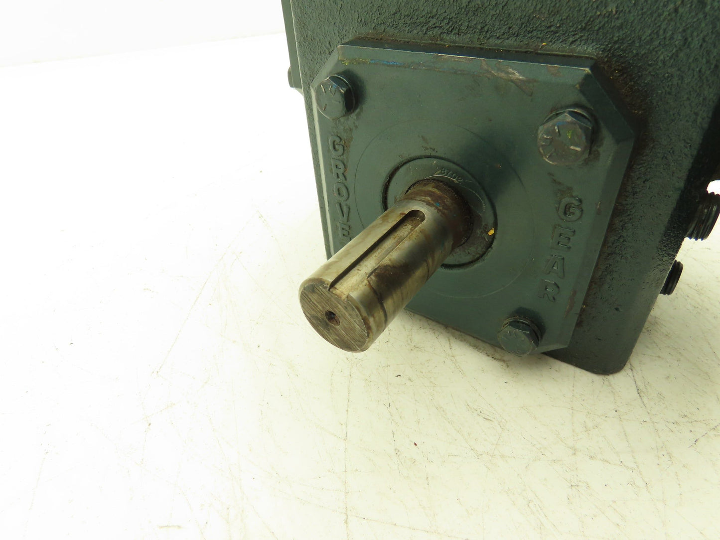 Grove Gear Flexaline BMQ1175-2 Worm Gearbox 20:1 Reducer .83Hp 88rpm LH 56C