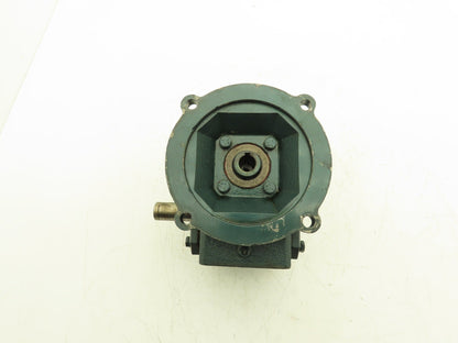 Grove Gear Flexaline BMQ1175-2 Worm Gearbox 20:1 Reducer .83Hp 88rpm LH 56C
