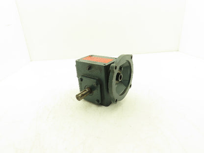 Grove Gear Flexaline BMQ1175-2 Worm Gearbox 20:1 Reducer .83Hp 88rpm LH 56C