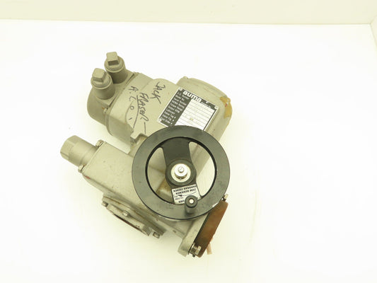 AUMA 9105155 SG07 Valve Actuator 1/2" NPT No motor