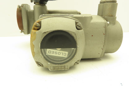 AUMA 9105155 SG07 Valve Actuator 1/2" NPT No motor