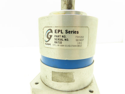 GAM EPL-W-084-010G-[N34-B01] Planetary Gearbox 10:1 Reducer 300rpm