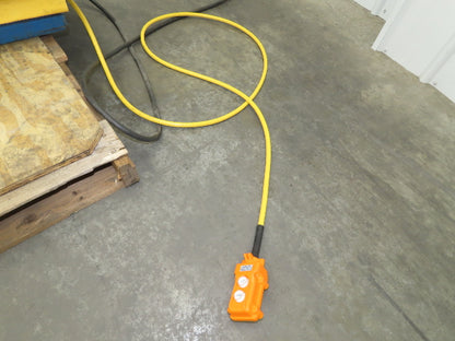 Bishamon Optimus Hydraulic Lift Table 2500lbs 36" Travel 24x48" Top 3Ph