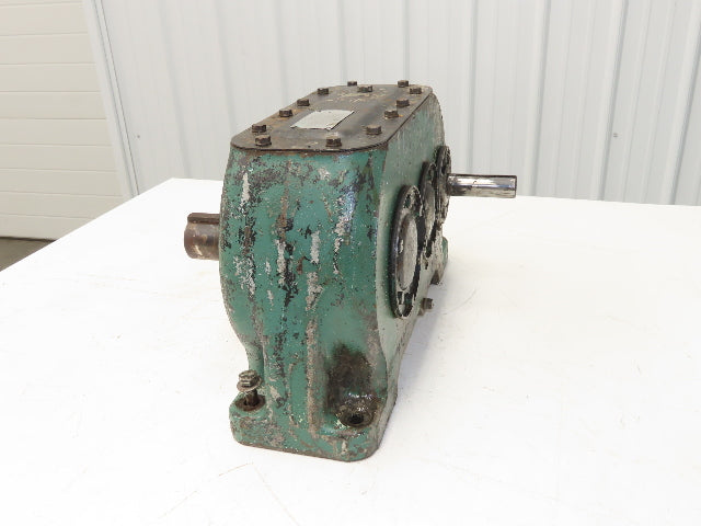 Helical Gear Reducer 15.6:1 Ratio Gearbox 10Hp 112rpm Parallel Shaft