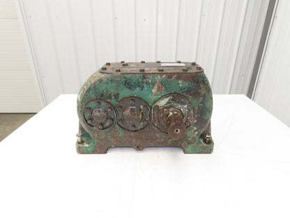 Helical Gear Reducer 15.6:1 Ratio Gearbox 10Hp 112rpm Parallel Shaft