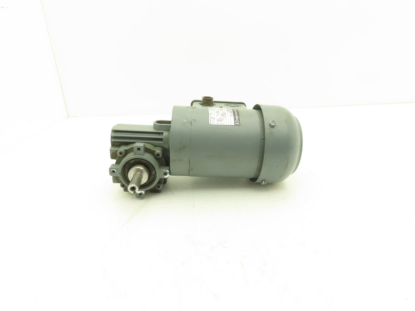 Bauer BS02-71V/D04LA4 AC Gearmotor 22:1 Reducer 74rpm 480v 3ph LH Output
