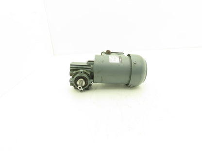 Bauer BS02-71V/D04LA4 AC Gearmotor 22:1 Reducer 74rpm 480v 3ph LH Output