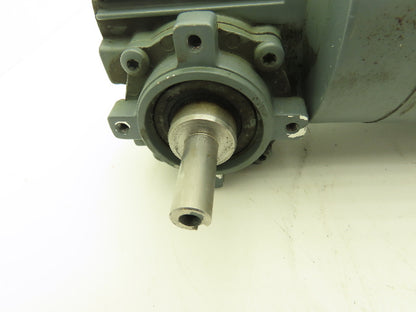 Bauer BS02-71V/D04LA4 AC Gearmotor 22:1 Reducer 74rpm 480v 3ph LH Output