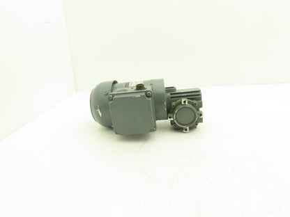 Bauer BS02-71V/D04LA4 AC Gearmotor 22:1 Reducer 74rpm 480v 3ph LH Output