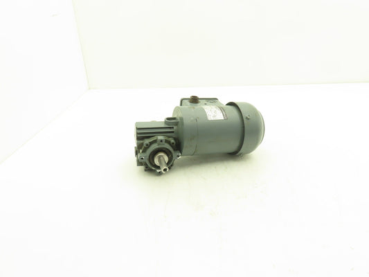 Bauer BS02-71V/D04LA4 AC Gearmotor 22:1 Reducer 74rpm 480v 3ph LH Output