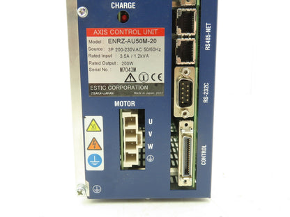 Estic ENRZ-AU50M-20 Axis Control Unit 3Ph 230v 200W
