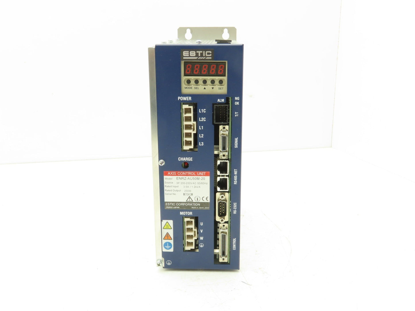 Estic ENRZ-AU50M-20 Axis Control Unit 3Ph 230v 200W