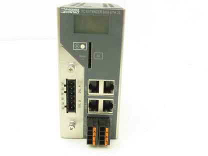 Phoenix Contact TC Extender 6004 ETH-2S Managed Ethernet Extender 30Mbps 4-Port