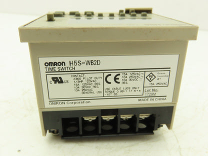 Omron H5S-WB2D Digital Time Switch PLC Timer 4 Circuit