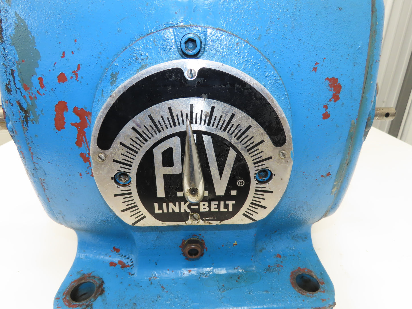 Link-Belt PIV H4-50 Variable Speed Chain Gear Drive Gearbox 4:1 Reducer 9Hp