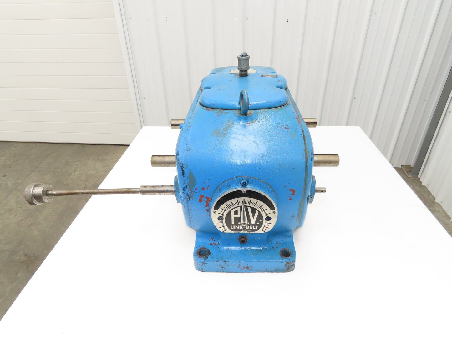 Link-Belt PIV H4-50 Variable Speed Chain Gear Drive Gearbox 4:1 Reducer 9Hp