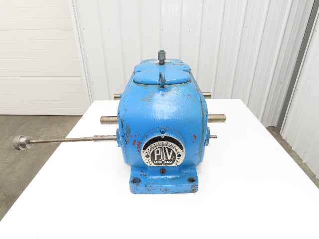 Link-Belt PIV H4-50 Variable Speed Chain Gear Drive Gearbox 4:1 Reducer 9Hp