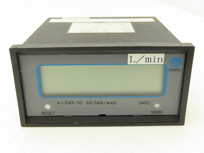 Oval EL0122 Rate Counter Totalizer 120/240VAC 1Ph