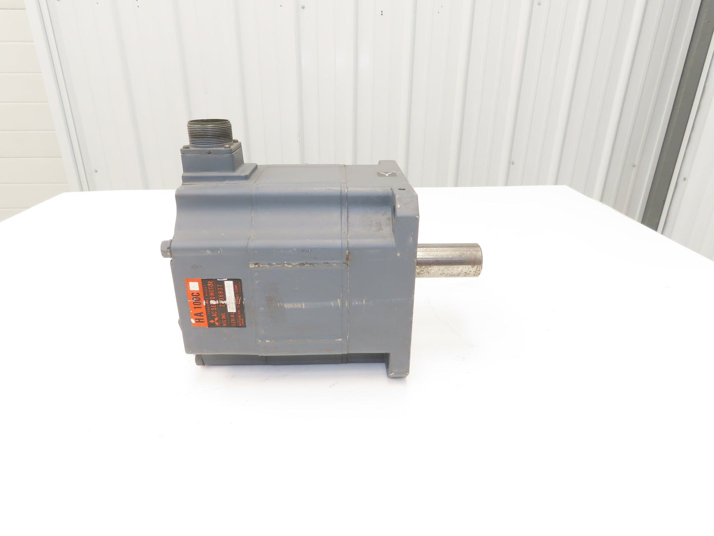 MITSUBISHI HA 100CS Z636837 AC Servo Permanent Magnet Motor No Encoder