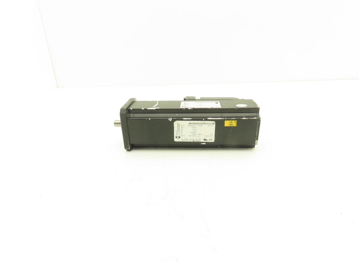 Elau SM 070-60-010-P0-45-S1-B0 AC Servo Motor 600rpm 400V